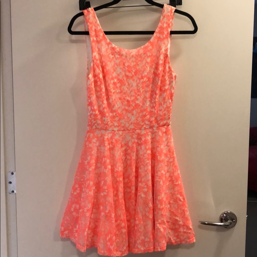 Guess flared skirt dress
